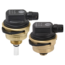 Компактний автоматичний повітровідвід з вбудованим фільтром і горизонтальним отвором