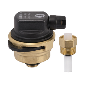 Компактний автоматичний повітровідвід з вбудованим фільтром і горизонтальним отвором